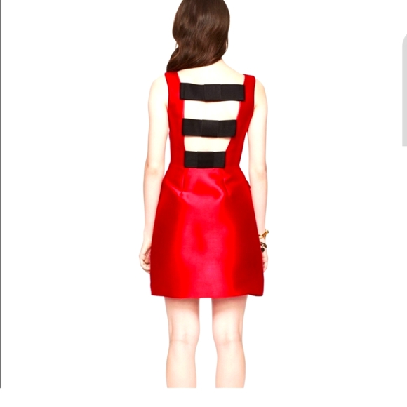 Kate Spade Red flirty back size 6 cocktail dress - Picture 2 of 7
